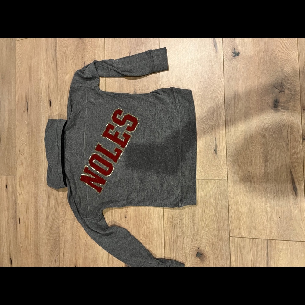 LIKE NEW FSU NOLES VS PINK SWEATSHIRT